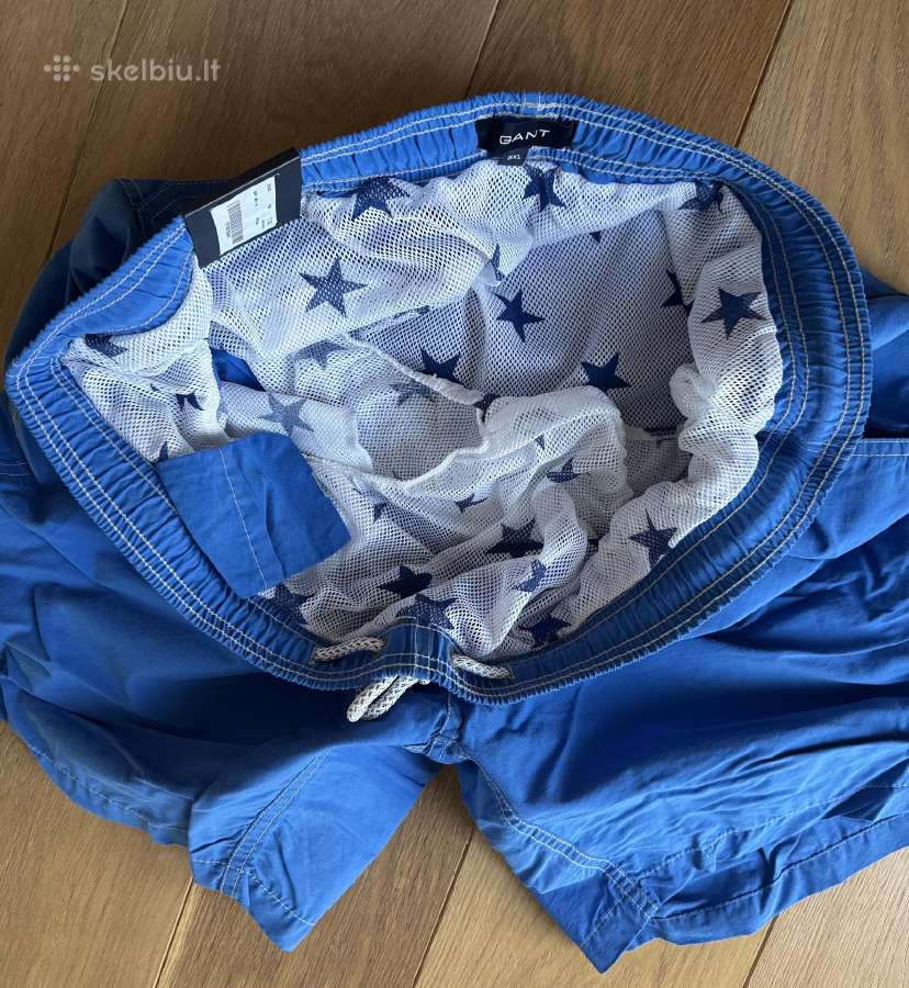 Gant (Azure Blue) maudymosi trumpikės, Xxxl - nuotraukos Nr. 6