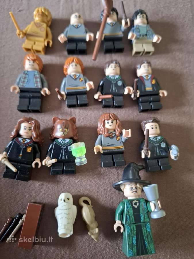 Lego hario poterio žmogeliukai