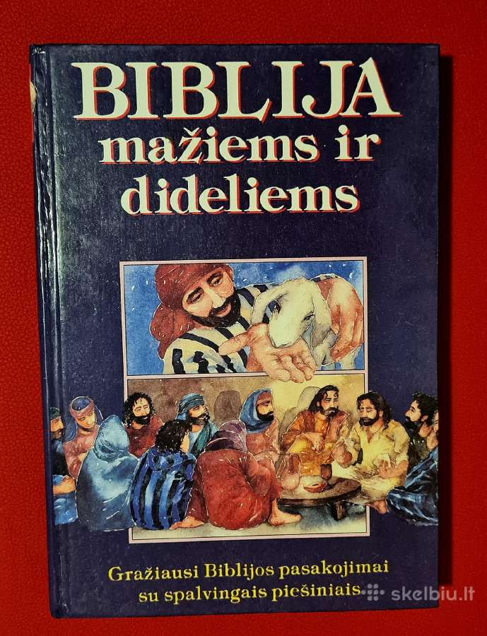 Knyga ,Biblija mažiems ir dideliems,