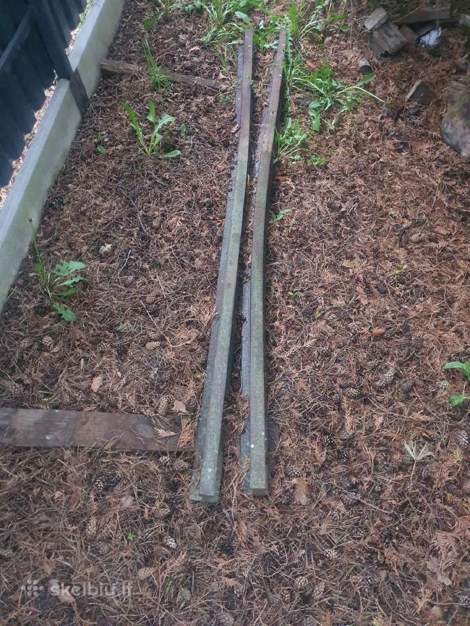 Parduodu siauruko geležinkelio bėgius,ilgis 2m