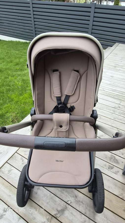 Vežimėlio komplektas Carrello Vector 2in1 - nuotraukos Nr. 3