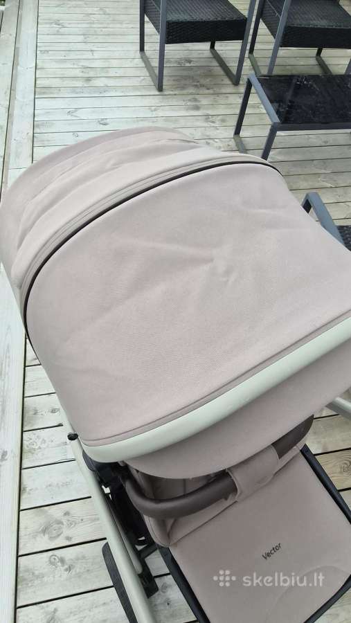 Vežimėlio komplektas Carrello Vector 2in1 - nuotraukos Nr. 4