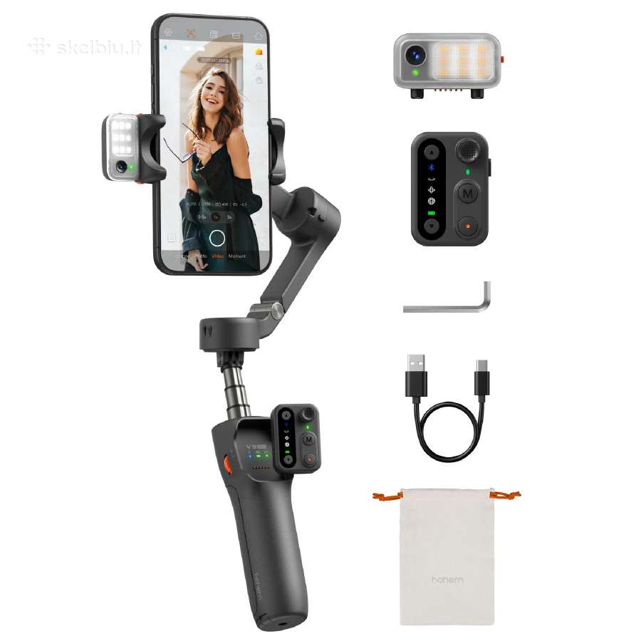 Hohem isteady V3 stabilizatorius telefonams