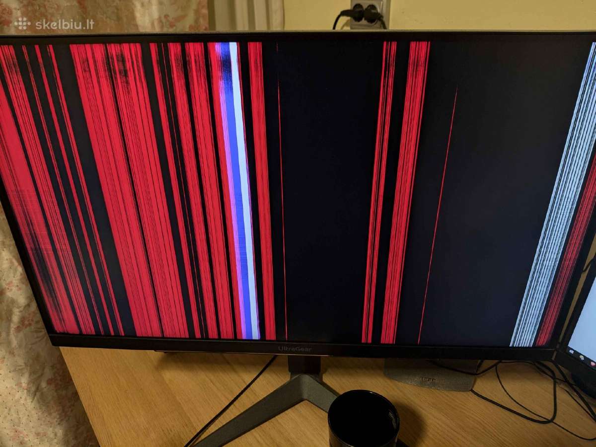 LG Ultragear 27gr93u-b 4k 144hz 27" defektuotas - nuotraukos Nr. 3