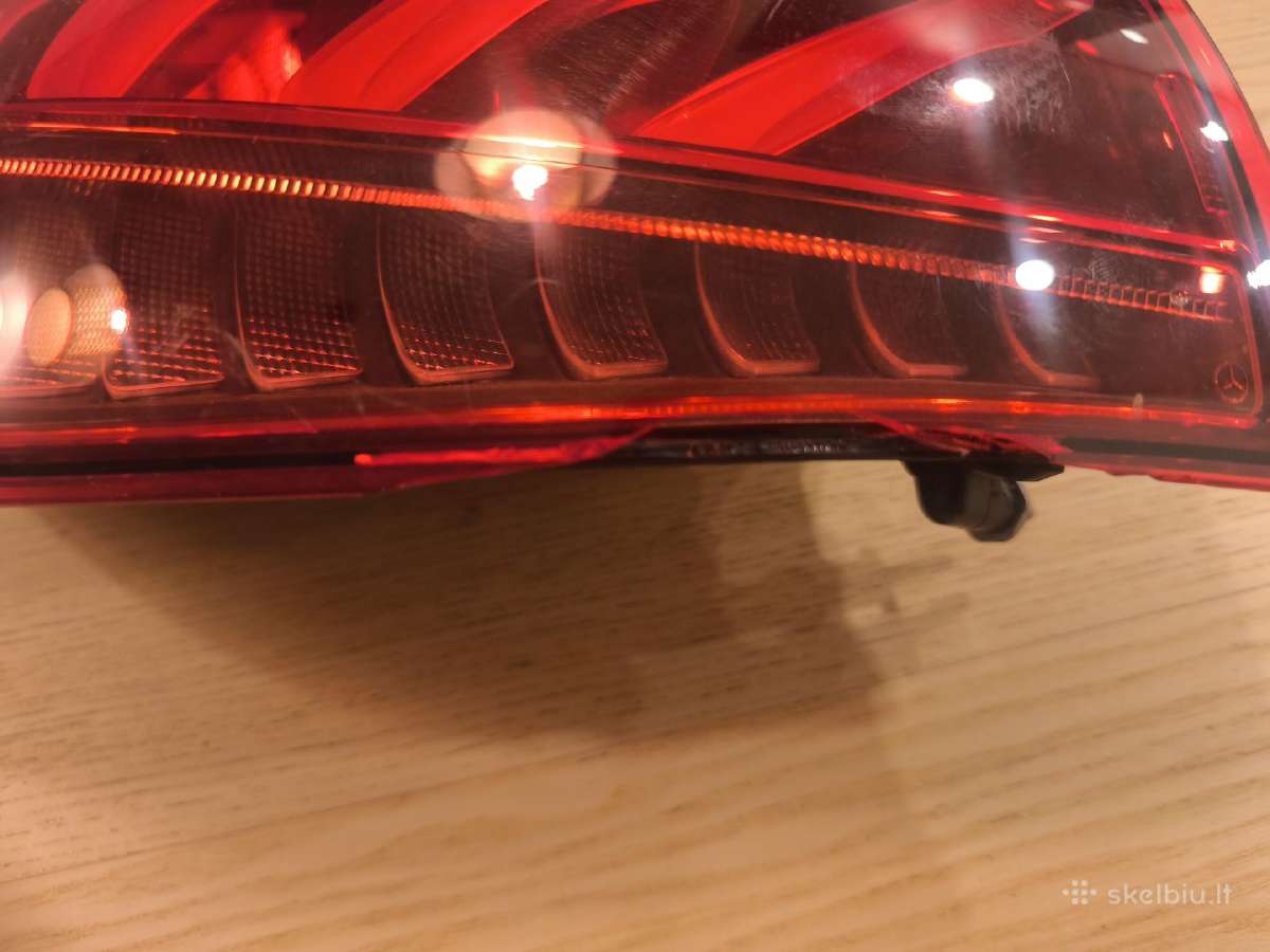 Mercedes eqe suv numeriu remelis lempa - nuotraukos Nr. 3