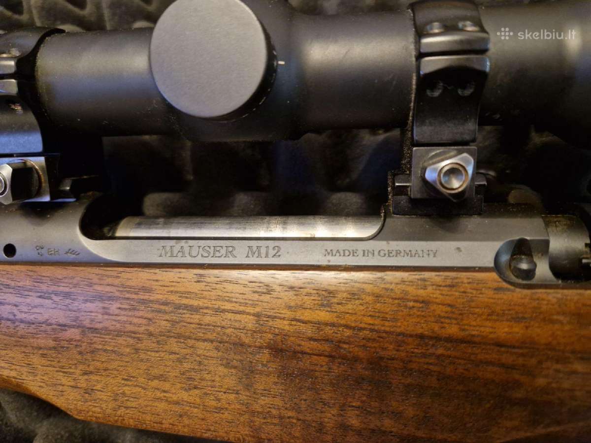 Mauser M12 8x57 Is su Steiner Optika - nuotraukos Nr. 5