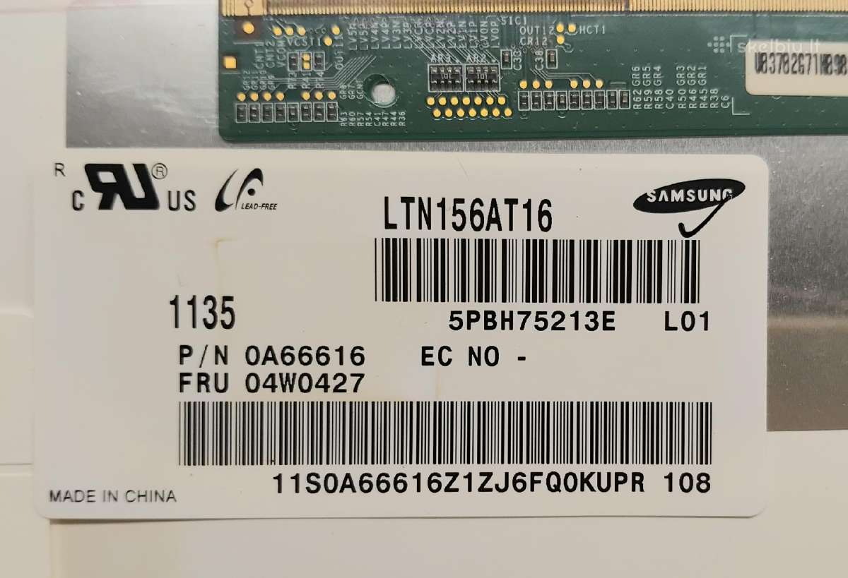 Notebook LCD ekranai / matricos 17" 15" - nuotraukos Nr. 3