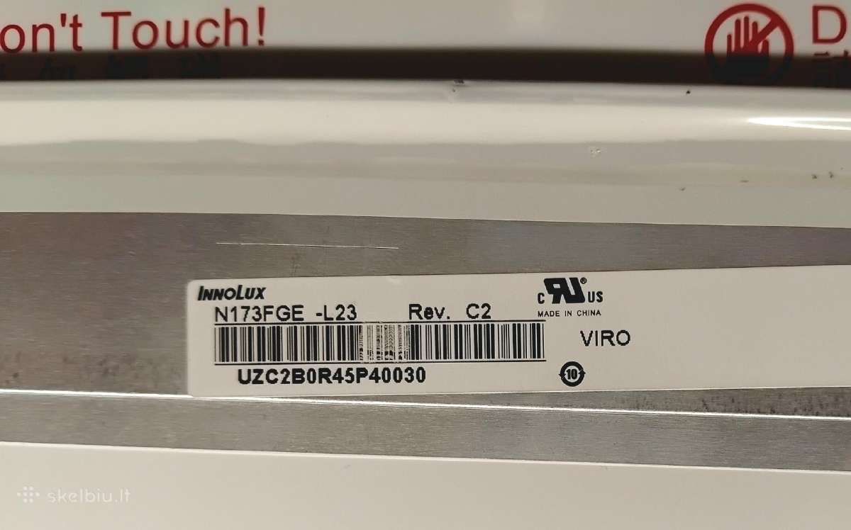 Notebook LCD ekranai / matricos 17" 15" - nuotraukos Nr. 6