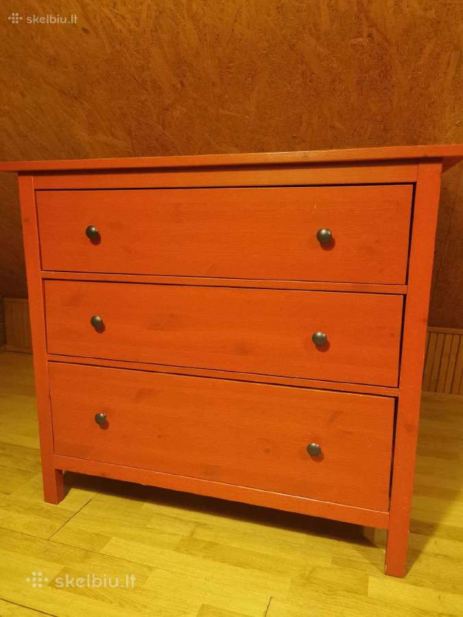 Medinė komoda Hemnes