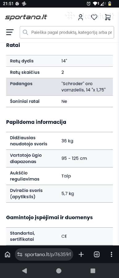 Balansinis dviratukas Strider 14x - nuotraukos Nr. 4