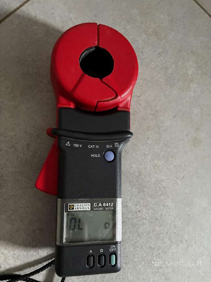 Įžeminimo varžos matavimas
