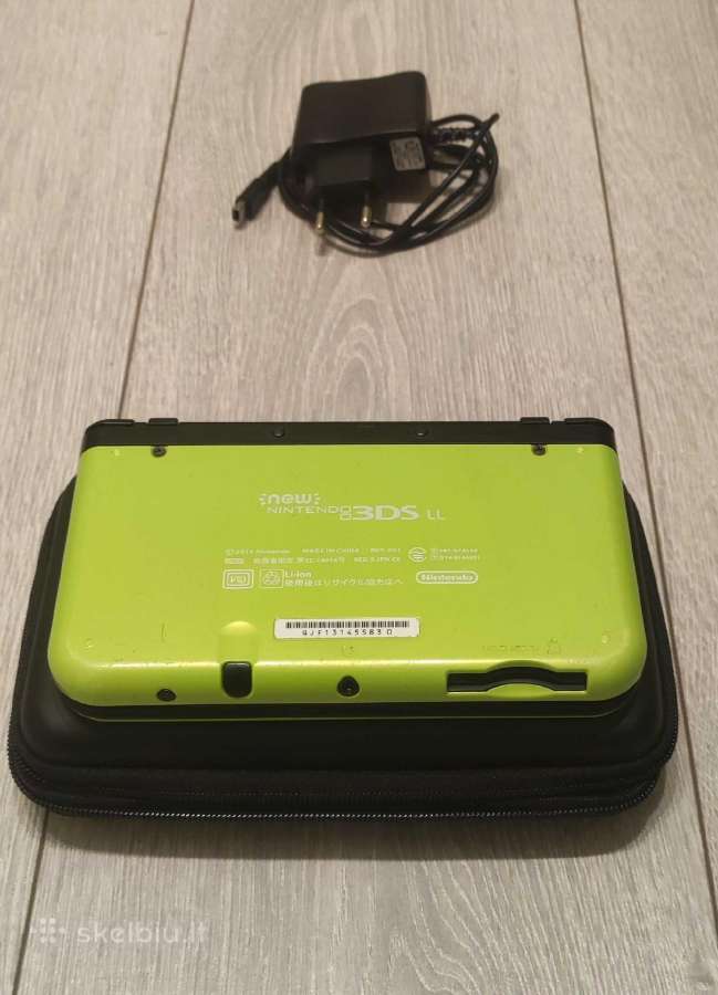 New Nintendo 3ds XL (Lime Green) Atrišta - nuotraukos Nr. 3
