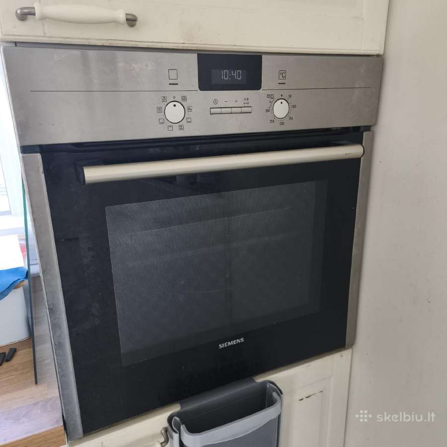 Siemens orkaite dalimis stiklai, valdymo modulis