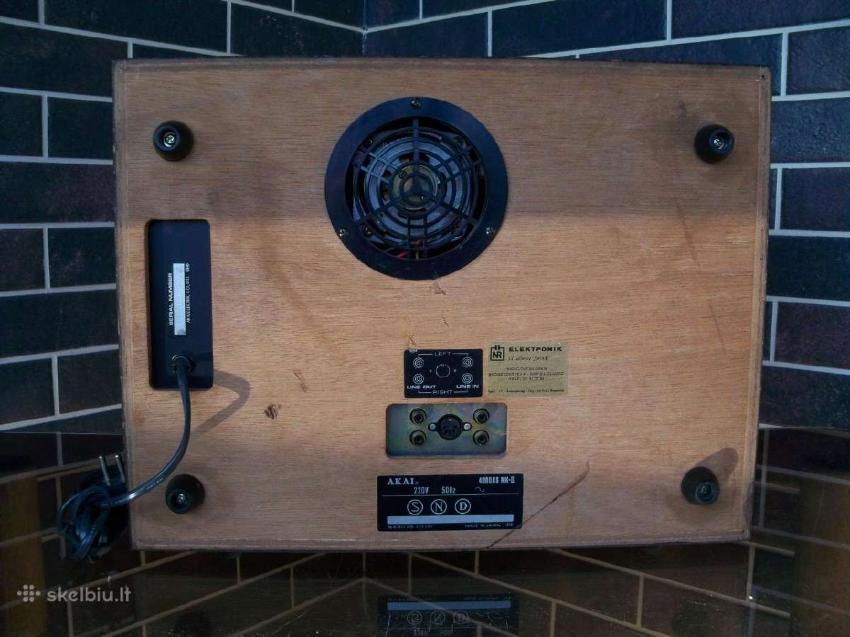 Akai 4000ds mk II. Jupiter 203. - nuotraukos Nr. 5