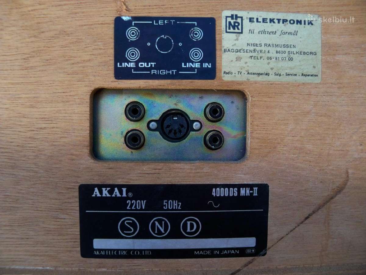 Akai 4000ds mk II. Jupiter 203. - nuotraukos Nr. 6