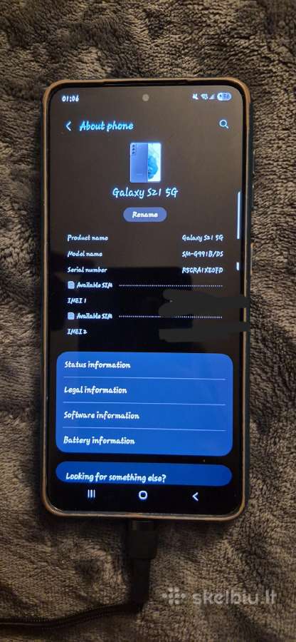 Samsung S21 5G, naudotas