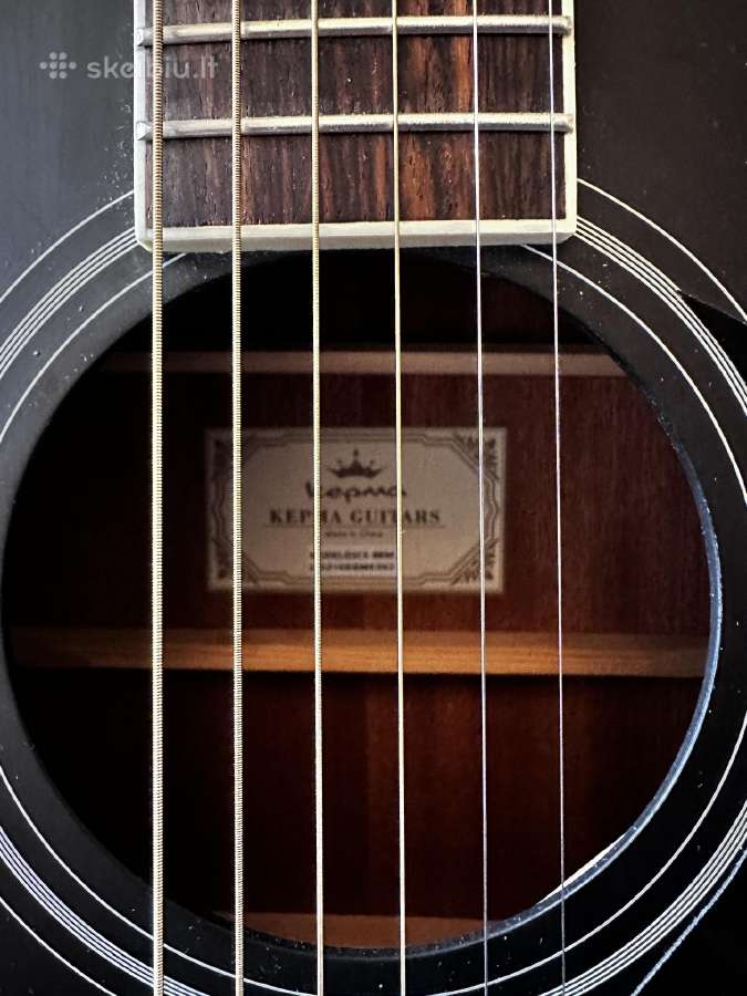 Kepma D1ce elektro-akustinė gitara - nuotraukos Nr. 7