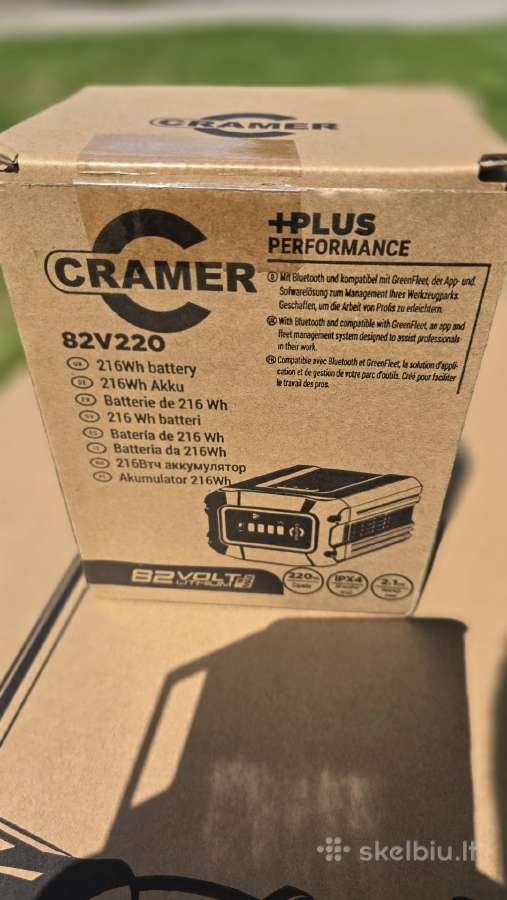 Cramer ,powerworks ,Greenworks 82v baterijos bater - nuotraukos Nr. 4