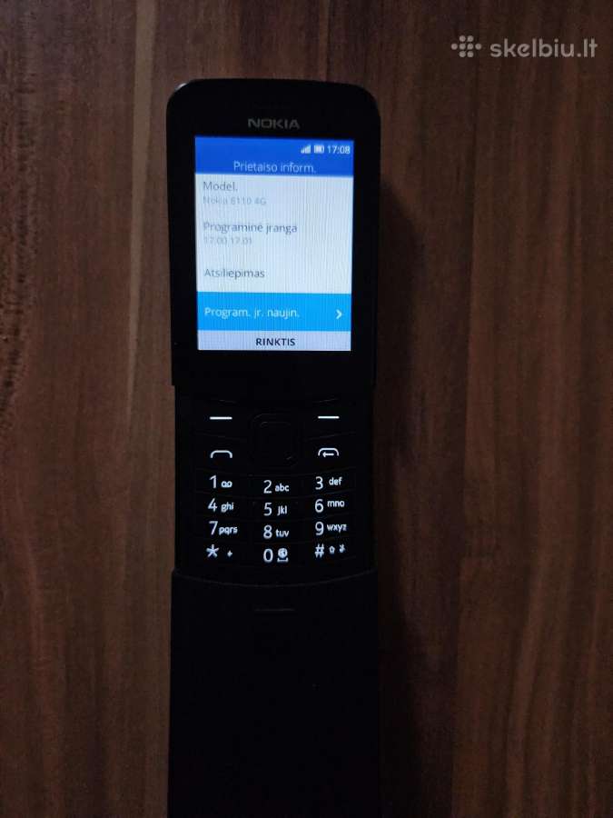 Nokia 8810 4G - nuotraukos Nr. 3