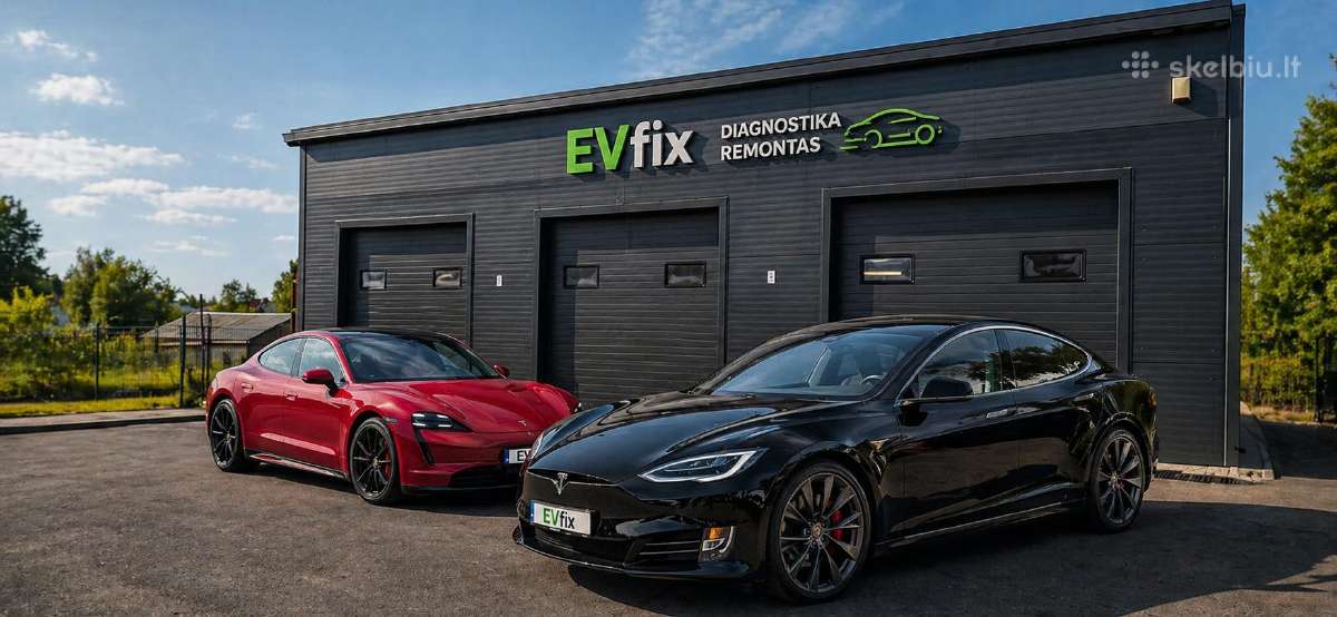 Elektromobilių Remontas Evfix Vilnius 24/7