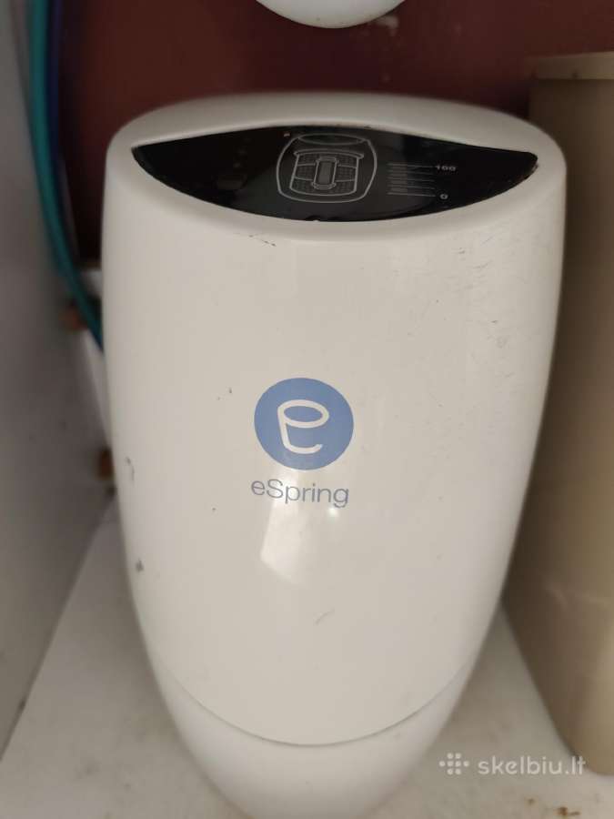 Amway vandens filtras, reikia keisti bateriją.