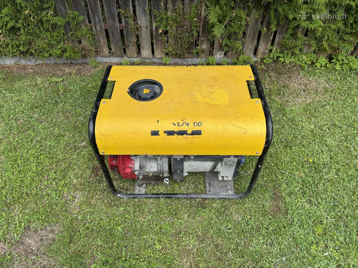 5.5 kwbenzininis generatorius Atlas copco
