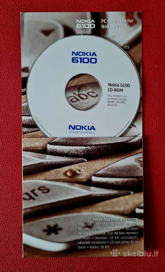Nokia 6100 instaliacija