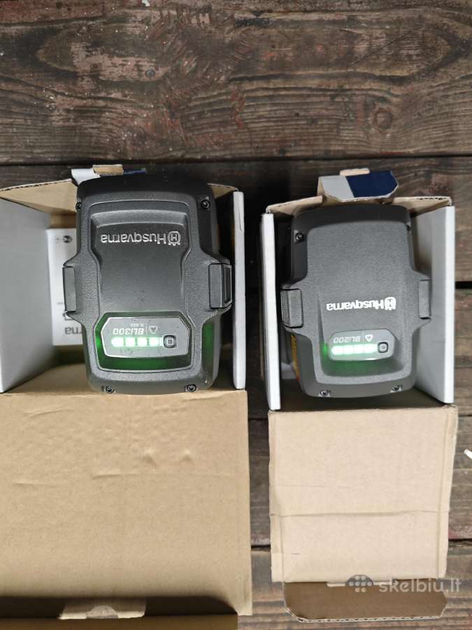 Husqvarna Bli 200 Bli 300 akumuliatoriai