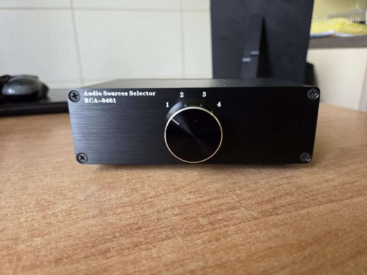 Audio rca selektorius - nuotraukos Nr. 2