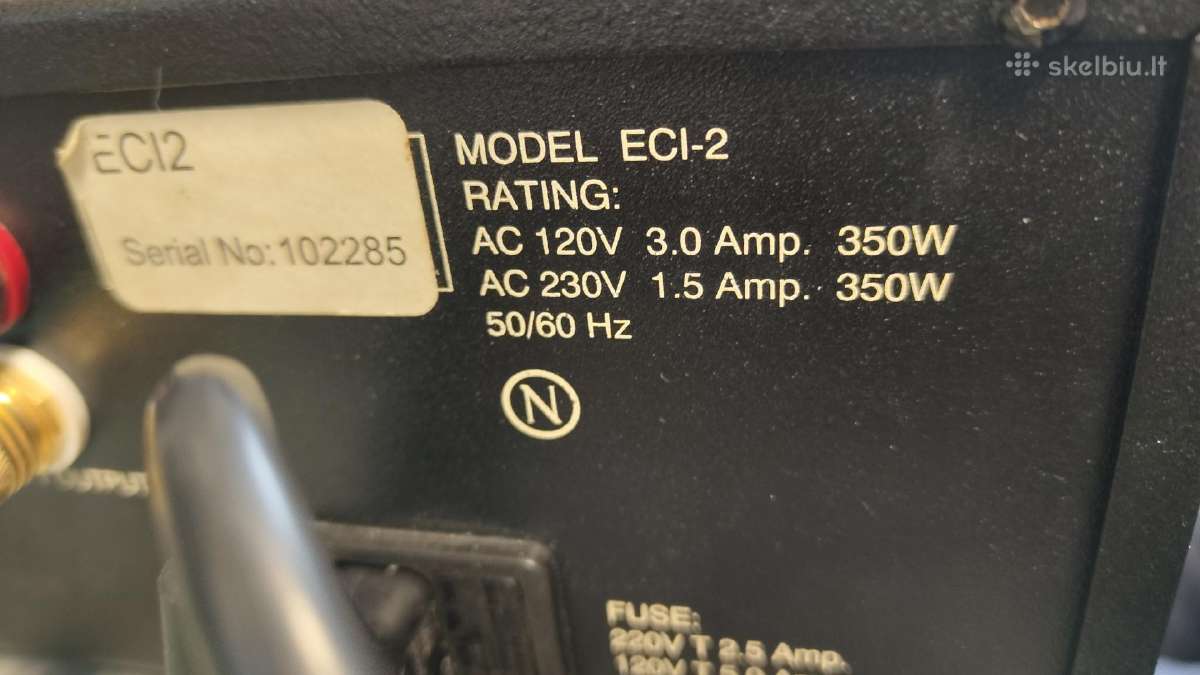 Electrocompaniet eci 2 - nuotraukos Nr. 2
