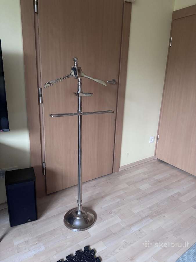 Drabužių kabykla metalinė. Stovas. - nuotraukos Nr. 2