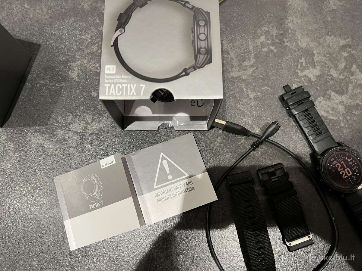 Garmin Tactix 7 Pro Solar Edition 51mm - nuotraukos Nr. 11