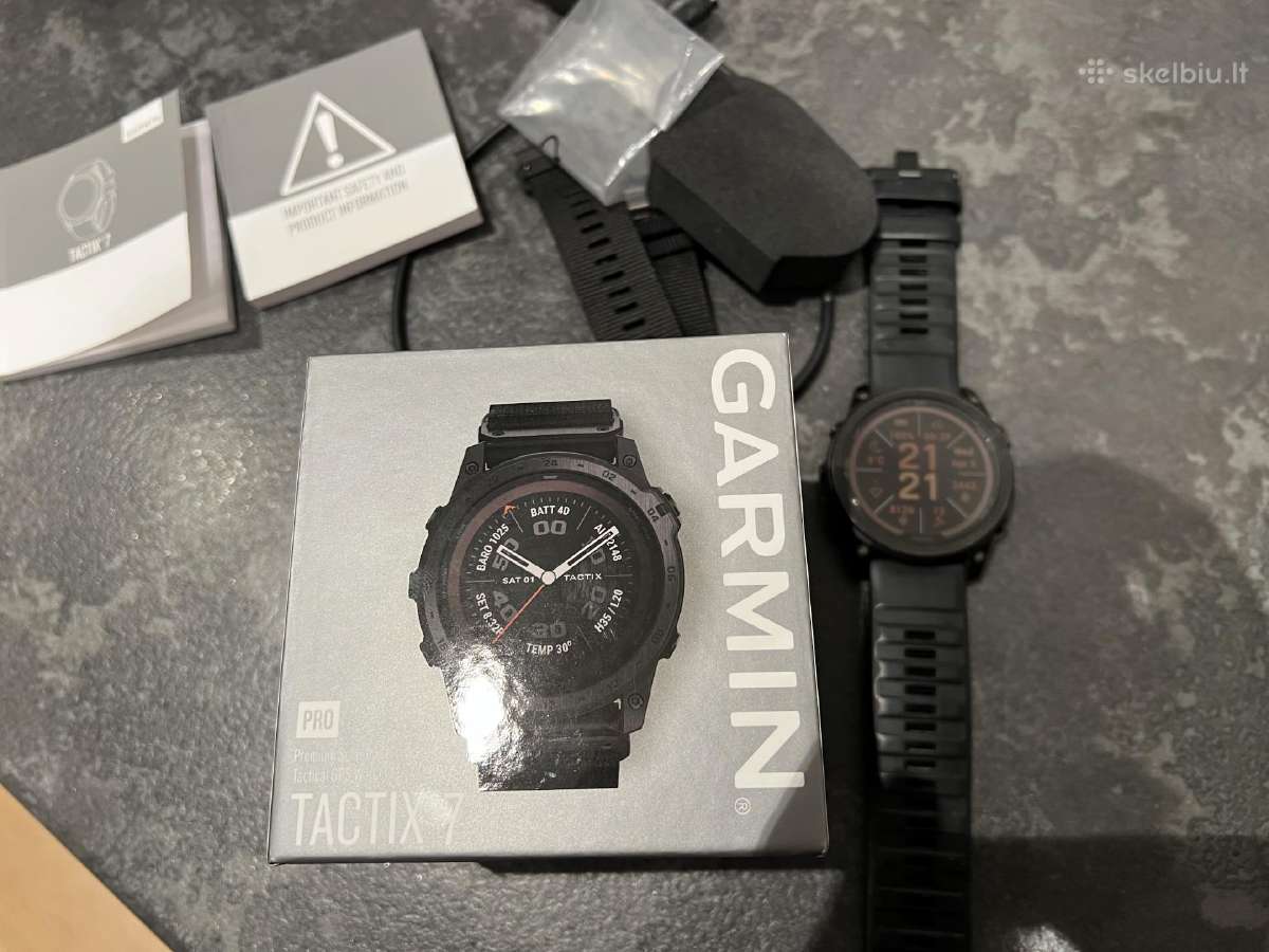 Garmin Tactix 7 Pro Solar Edition 51mm - nuotraukos Nr. 12