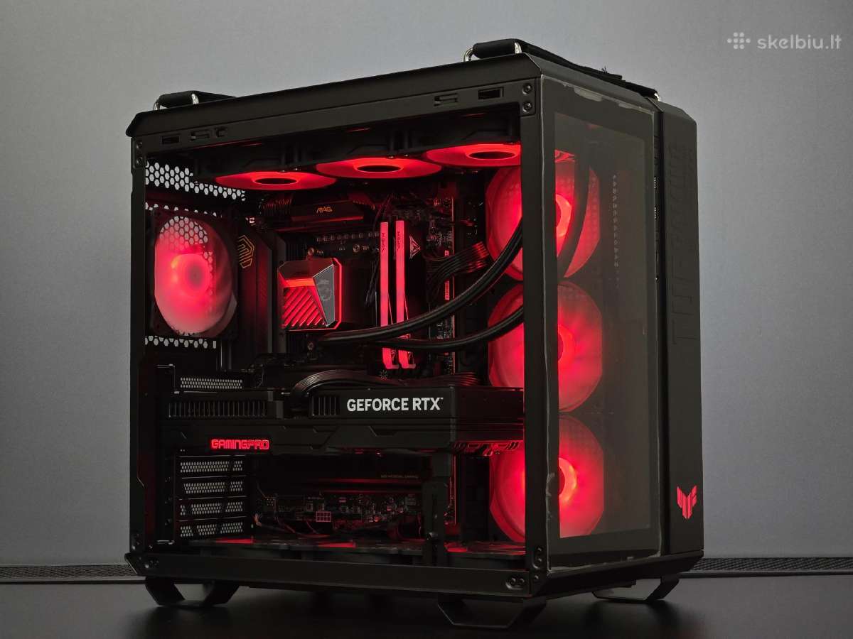 Ryzen 7 9800x3d Kompiuteris su Rtx 5080