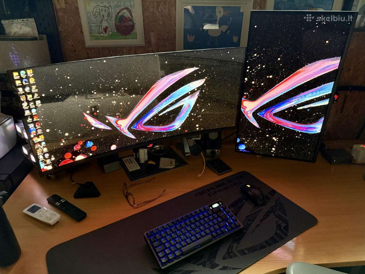 Žaidimų ir darbo Asus Rog Strix komplektas Pc set - nuotraukos Nr. 2