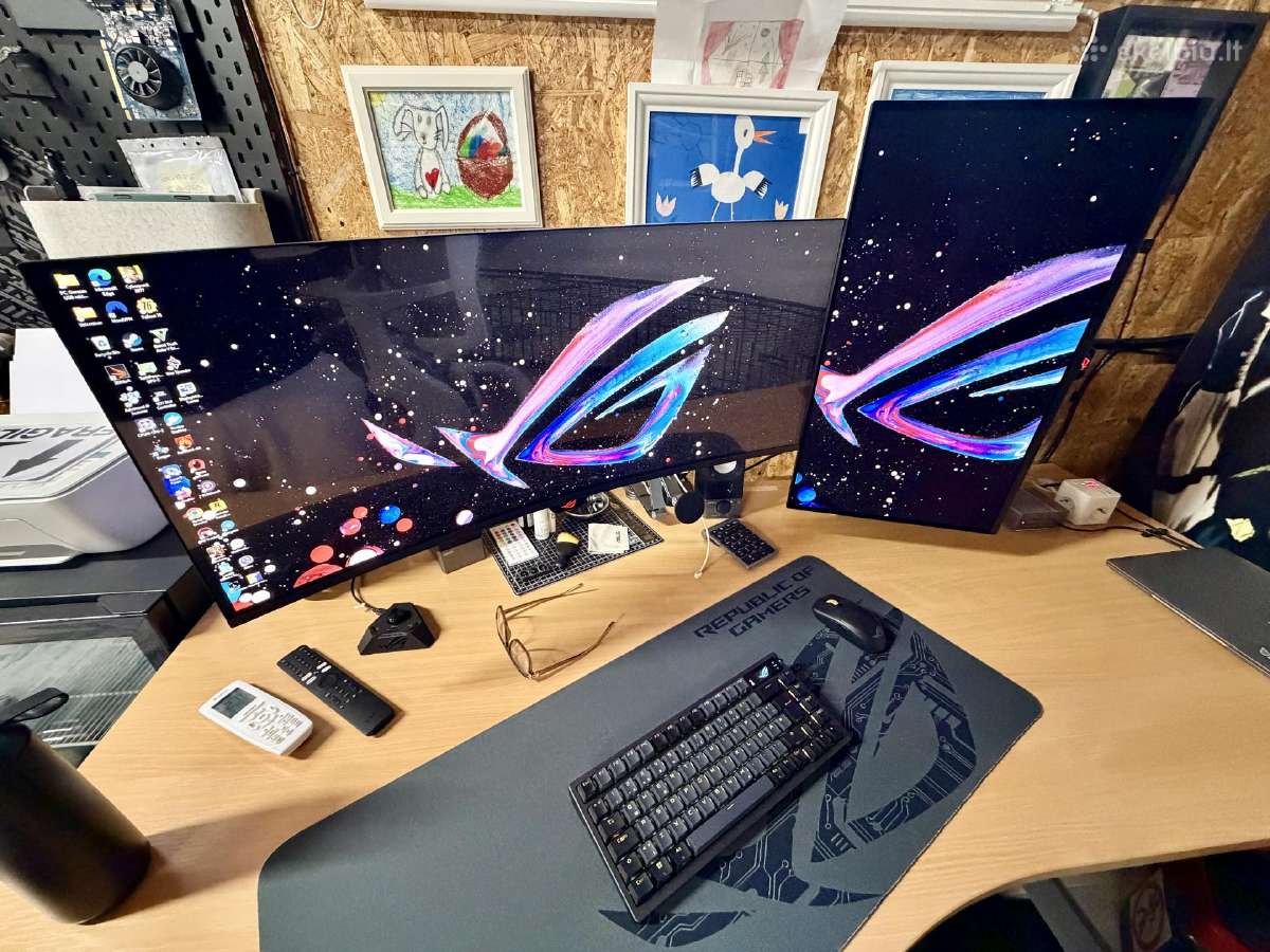 Žaidimų ir darbo Asus Rog Strix komplektas Pc set - nuotraukos Nr. 6