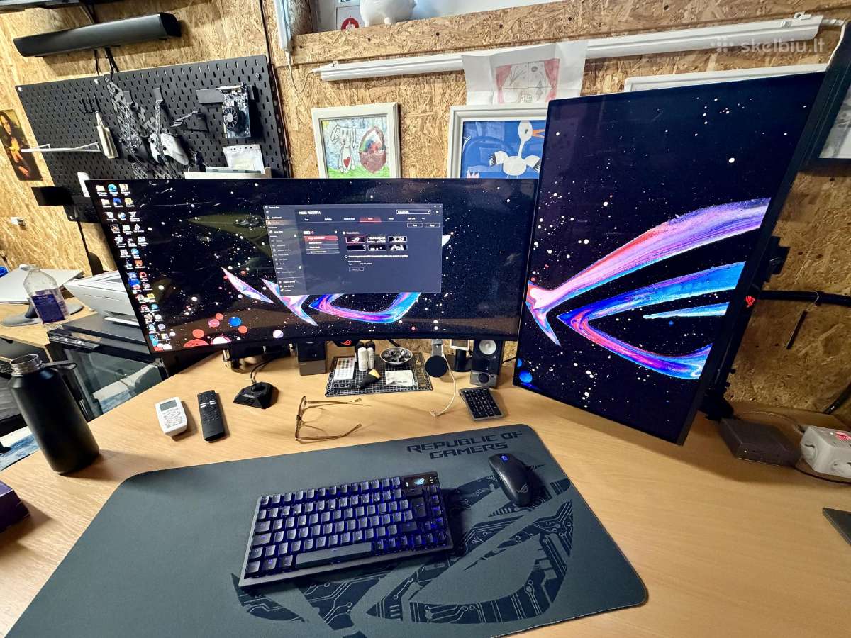 Žaidimų ir darbo Asus Rog Strix komplektas Pc set - nuotraukos Nr. 8