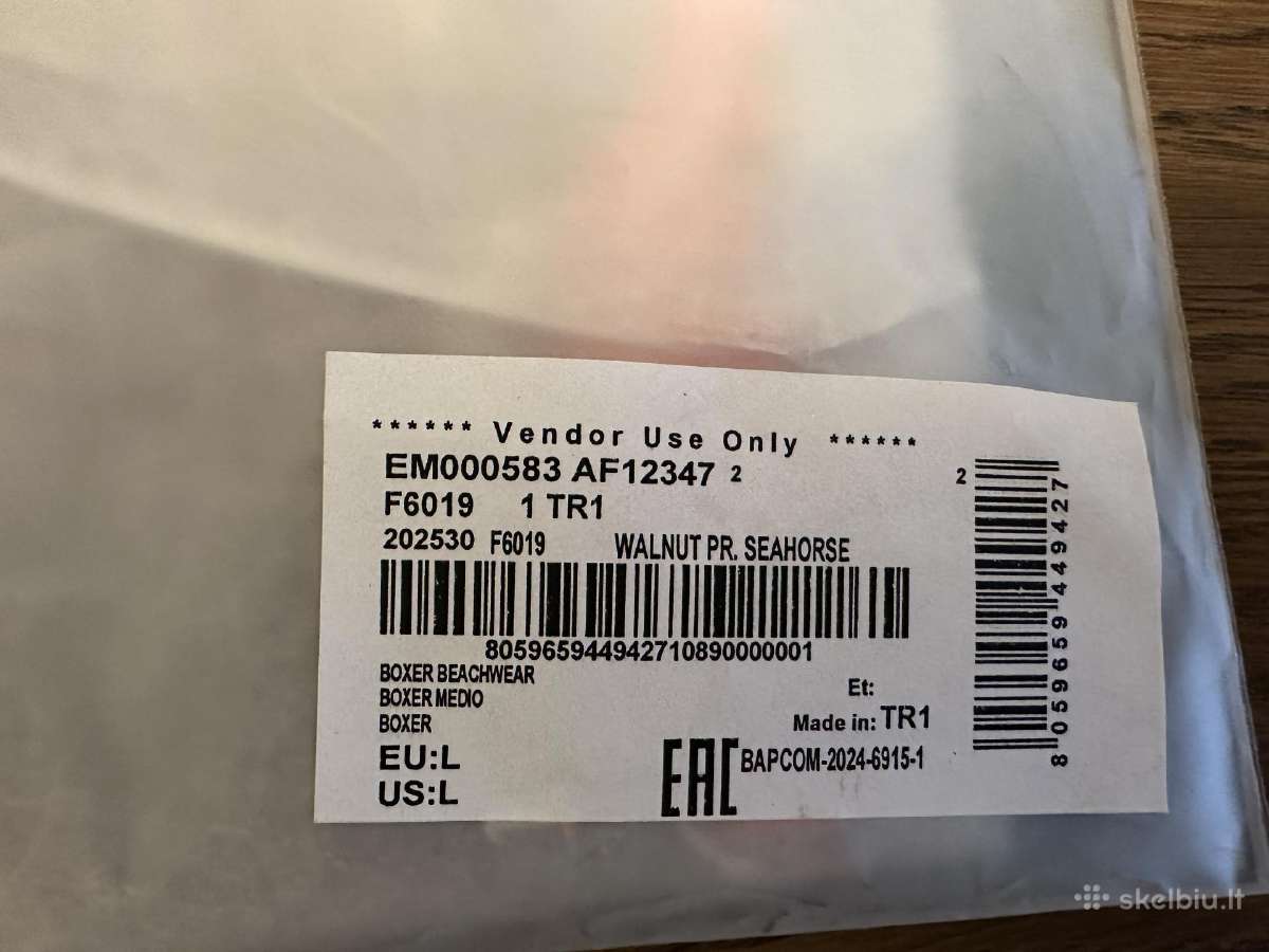 Emporio Armani maudymosi šortai - nuotraukos Nr. 7