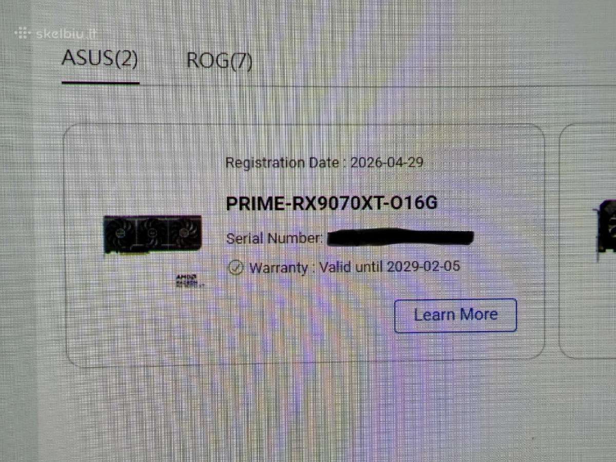 Žaidimų ir darbo Asus Rog Strix komplektas Pc set - nuotraukos Nr. 19