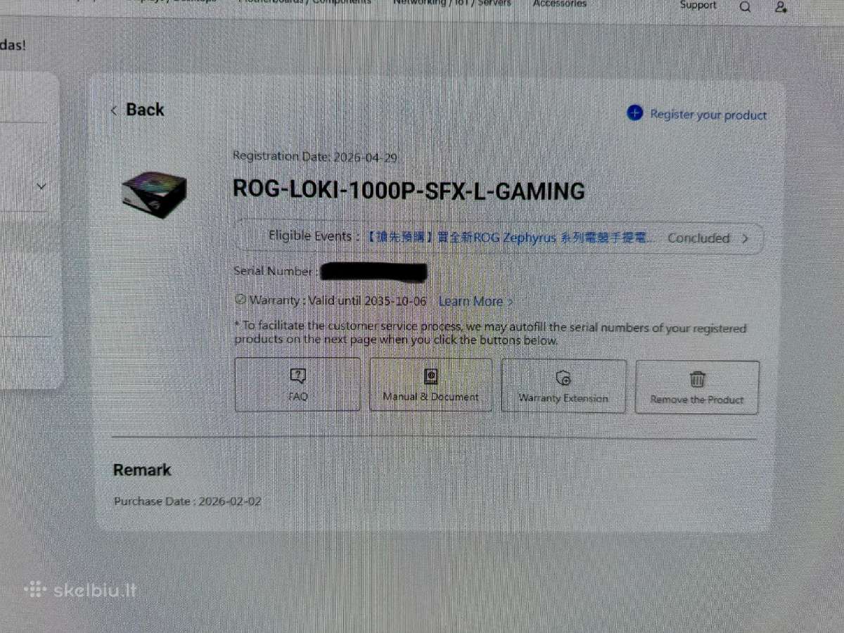 Žaidimų ir darbo Asus Rog Strix komplektas Pc set - nuotraukos Nr. 20