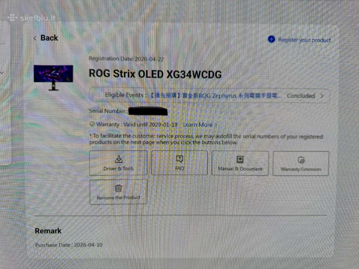 Žaidimų ir darbo Asus Rog Strix komplektas Pc set - nuotraukos Nr. 24