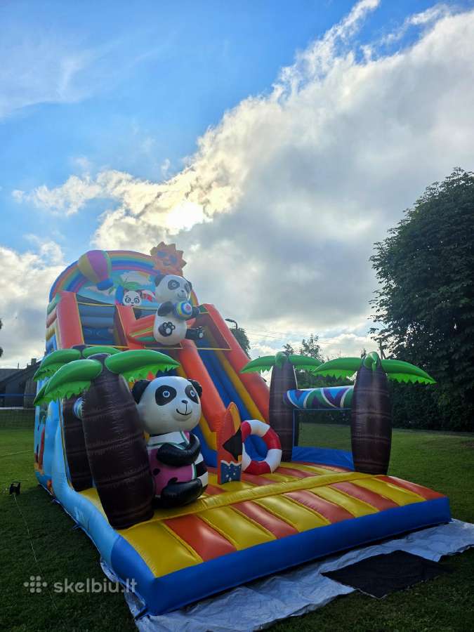 Batutų Fiesta - Pripučiamų batutų nuoma