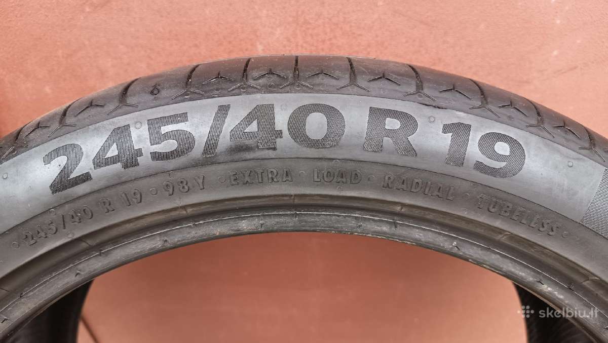 Continental r19 padangos - nuotraukos Nr. 4
