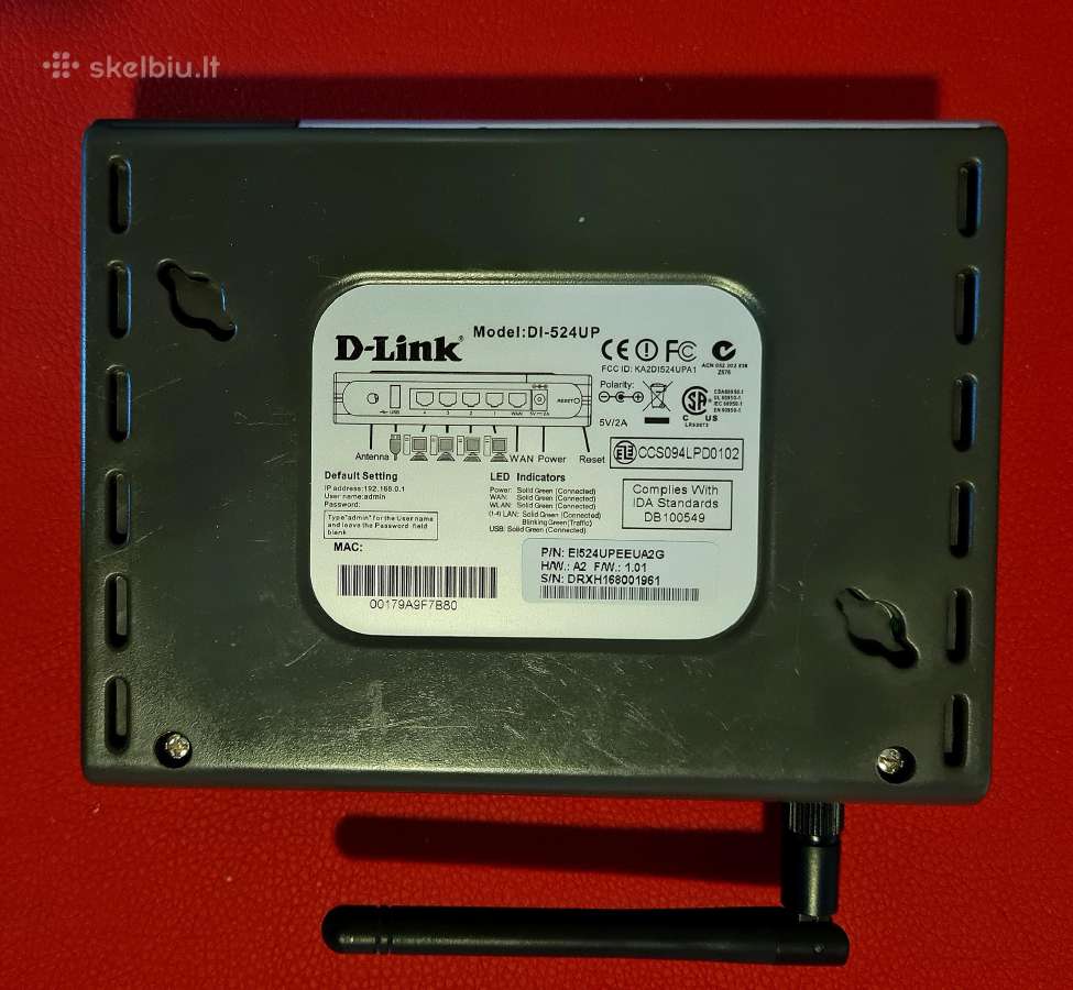 D-link routeris - nuotraukos Nr. 3
