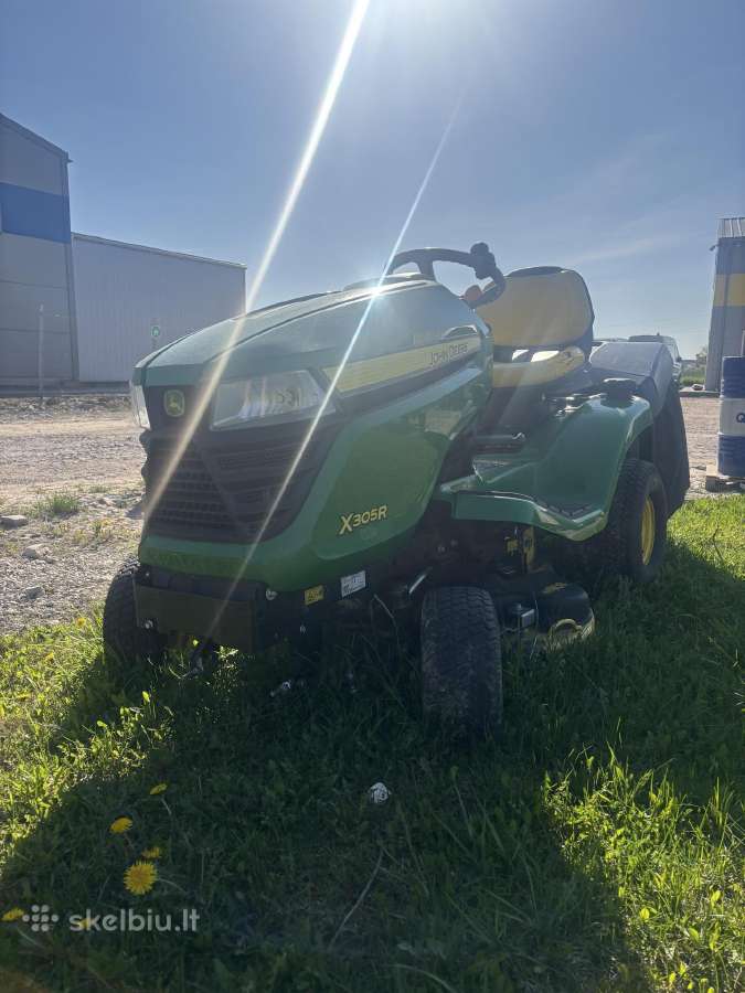 Naudotas, geros būklės John Deere X305r