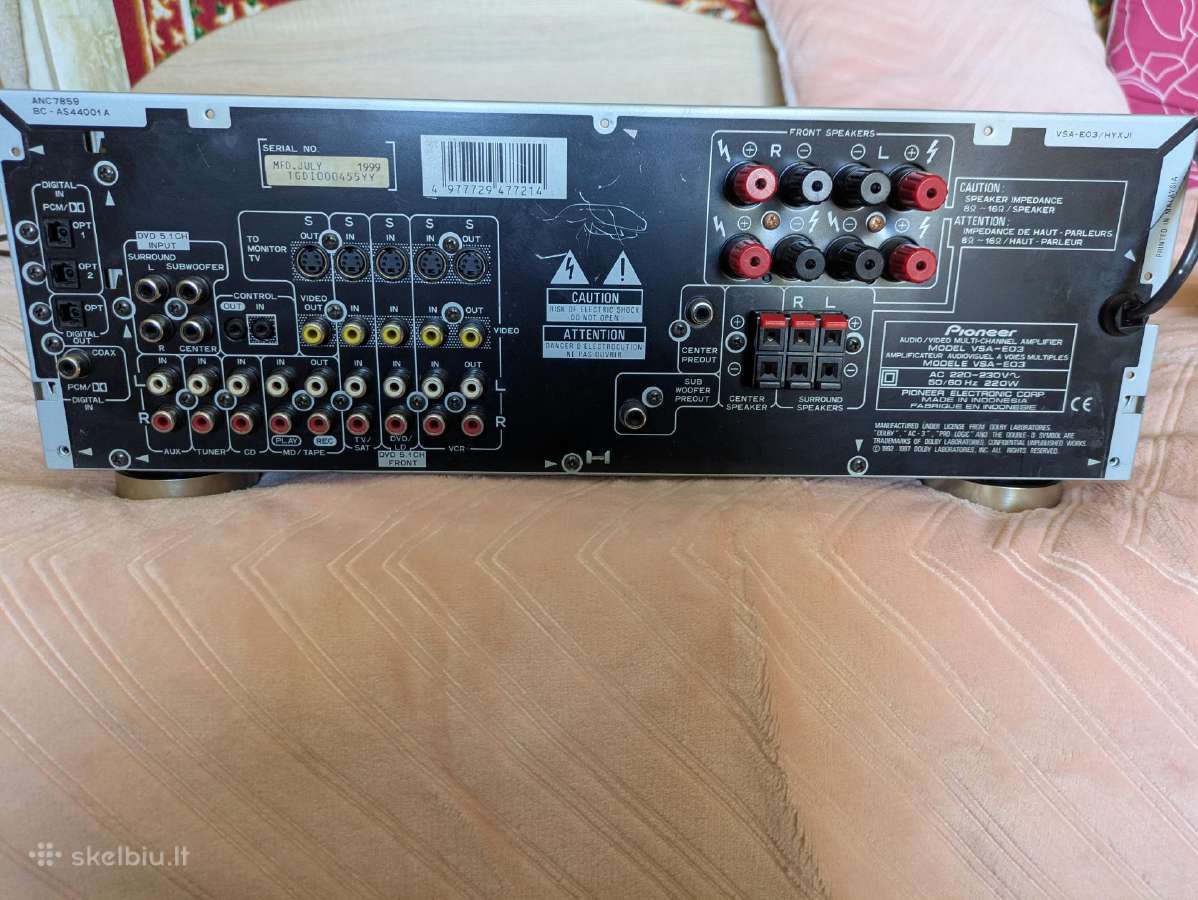 Pioneer 5x60w - nuotraukos Nr. 3