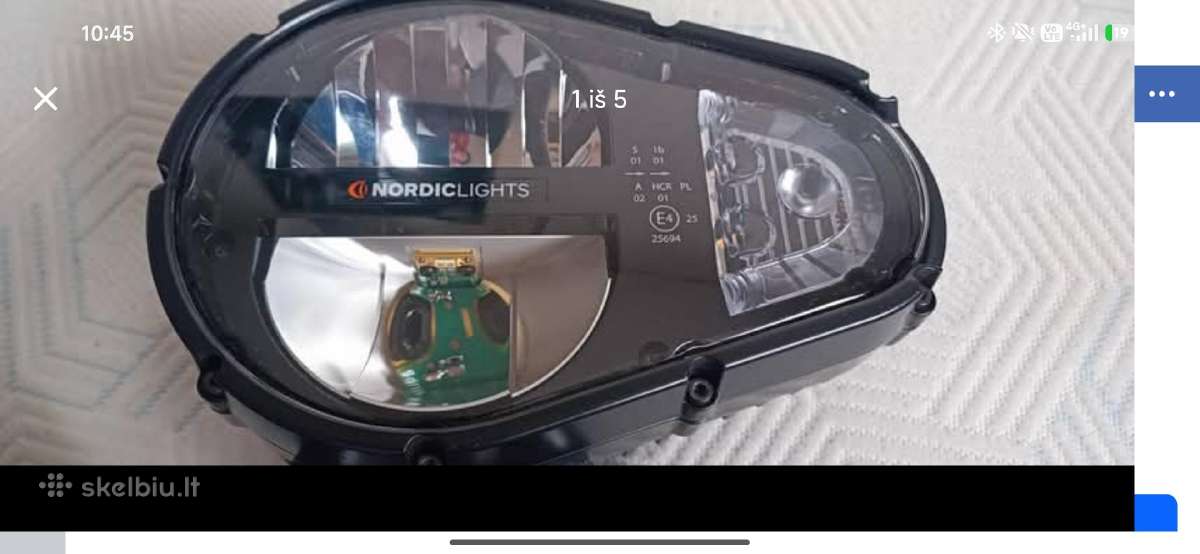 Žemės ūkio technikos žibintas