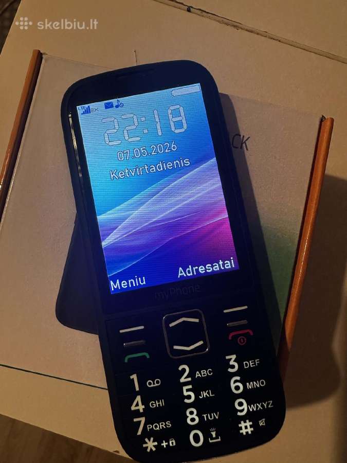 Senjorui mobilus telefonas
