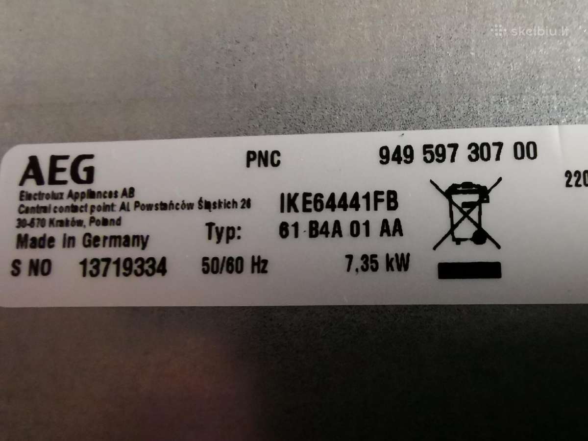Parduodama indukcinė kaitlentė