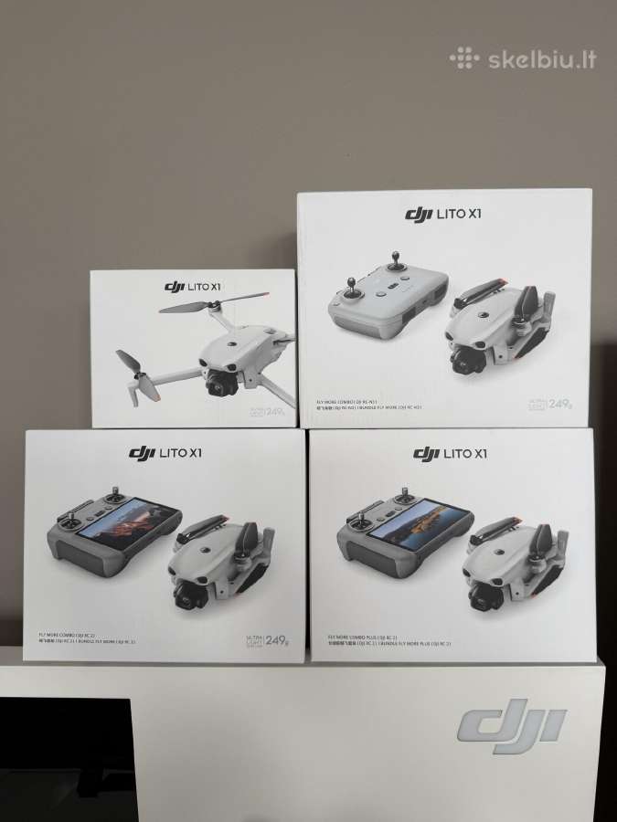 Naujieji Dji Lito 1 / X1 jau pekyboje